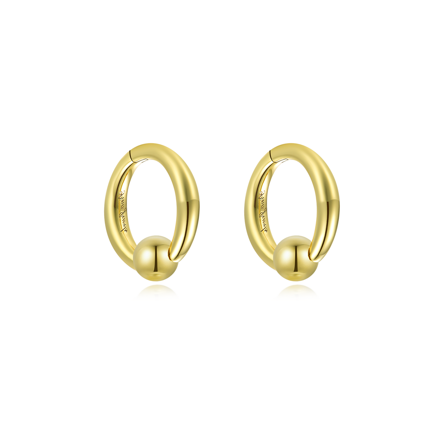 Mini Oval Charm Set - Gold