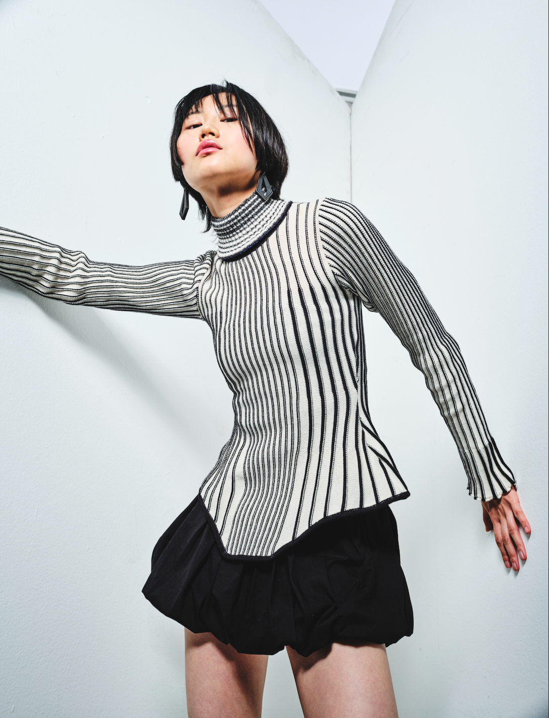 Reversible Saturn Knit