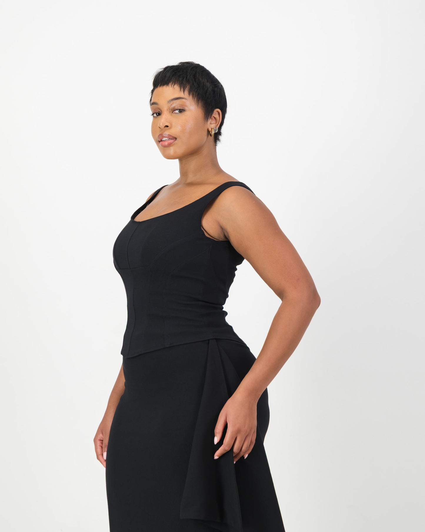 Noir Corset - Black
