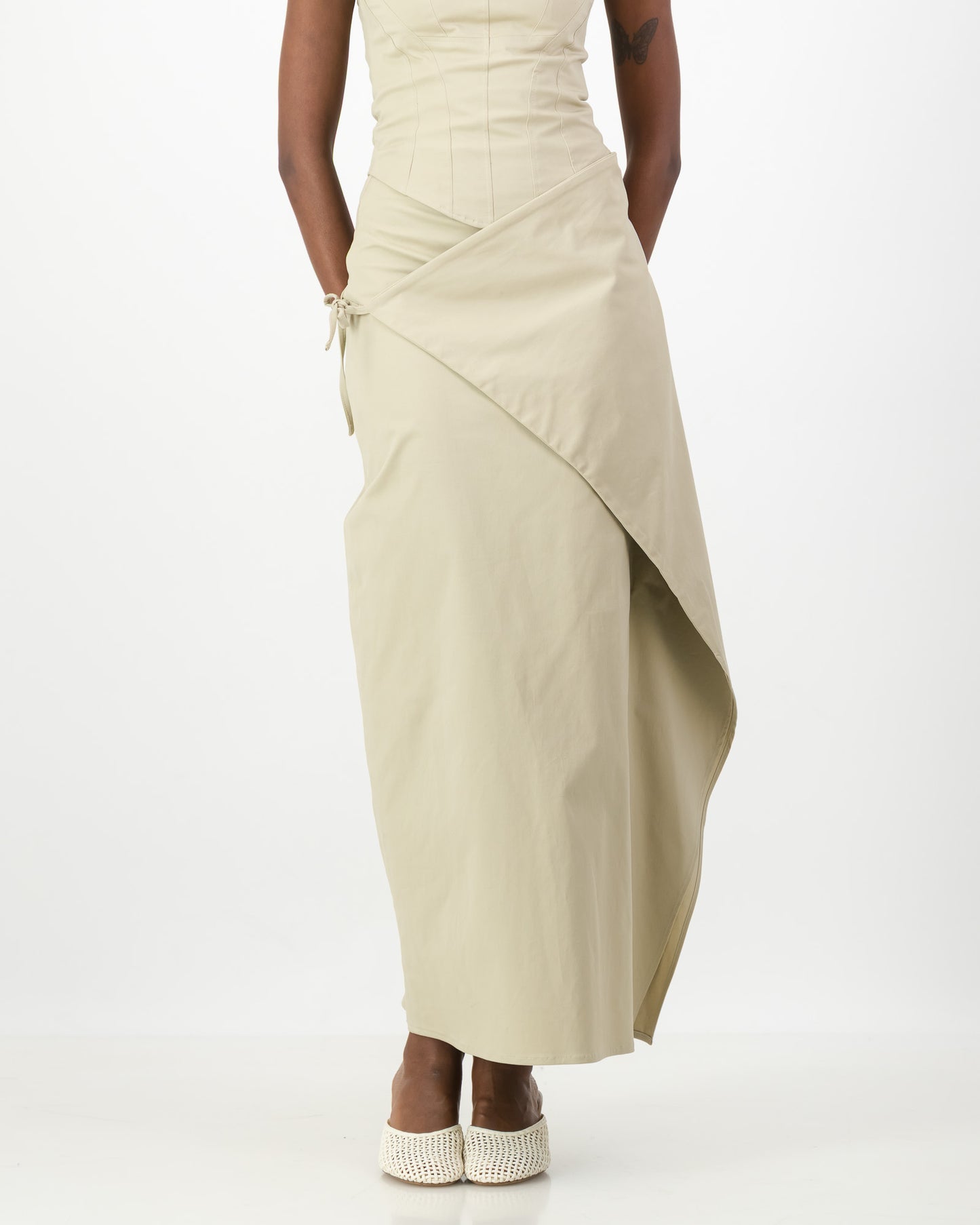 Noir Skirt - Stone