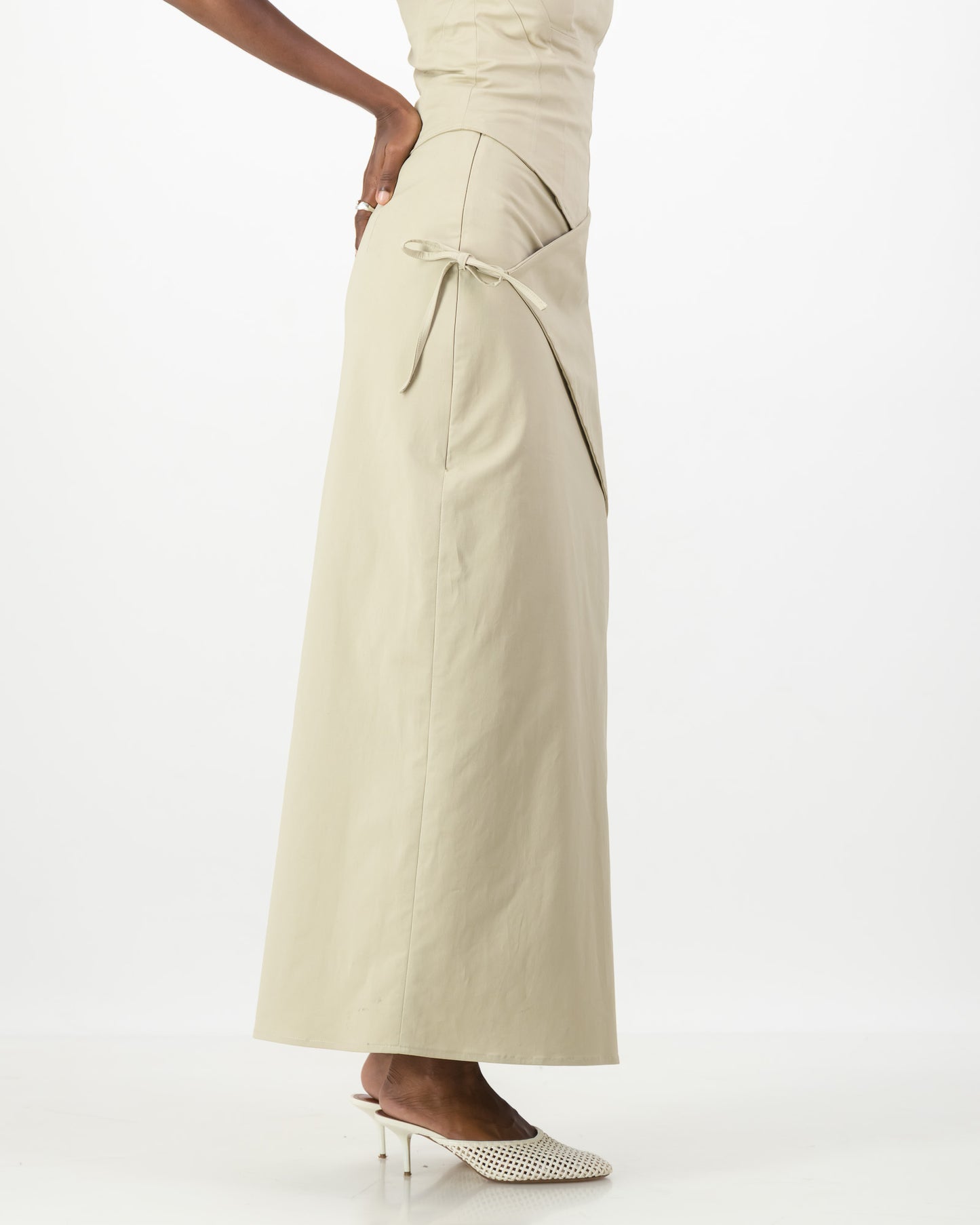 Noir Skirt - Stone