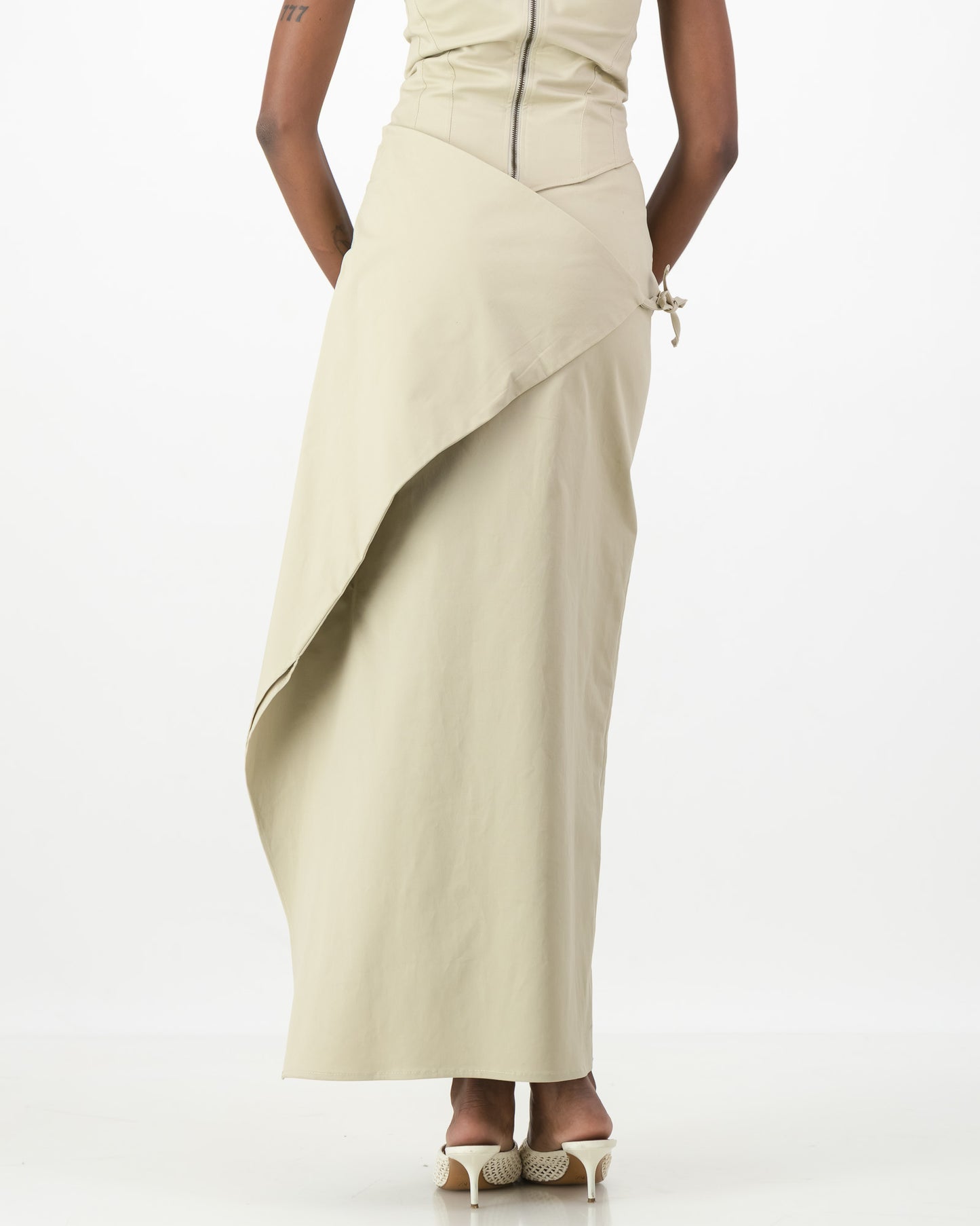 Noir Skirt - Stone