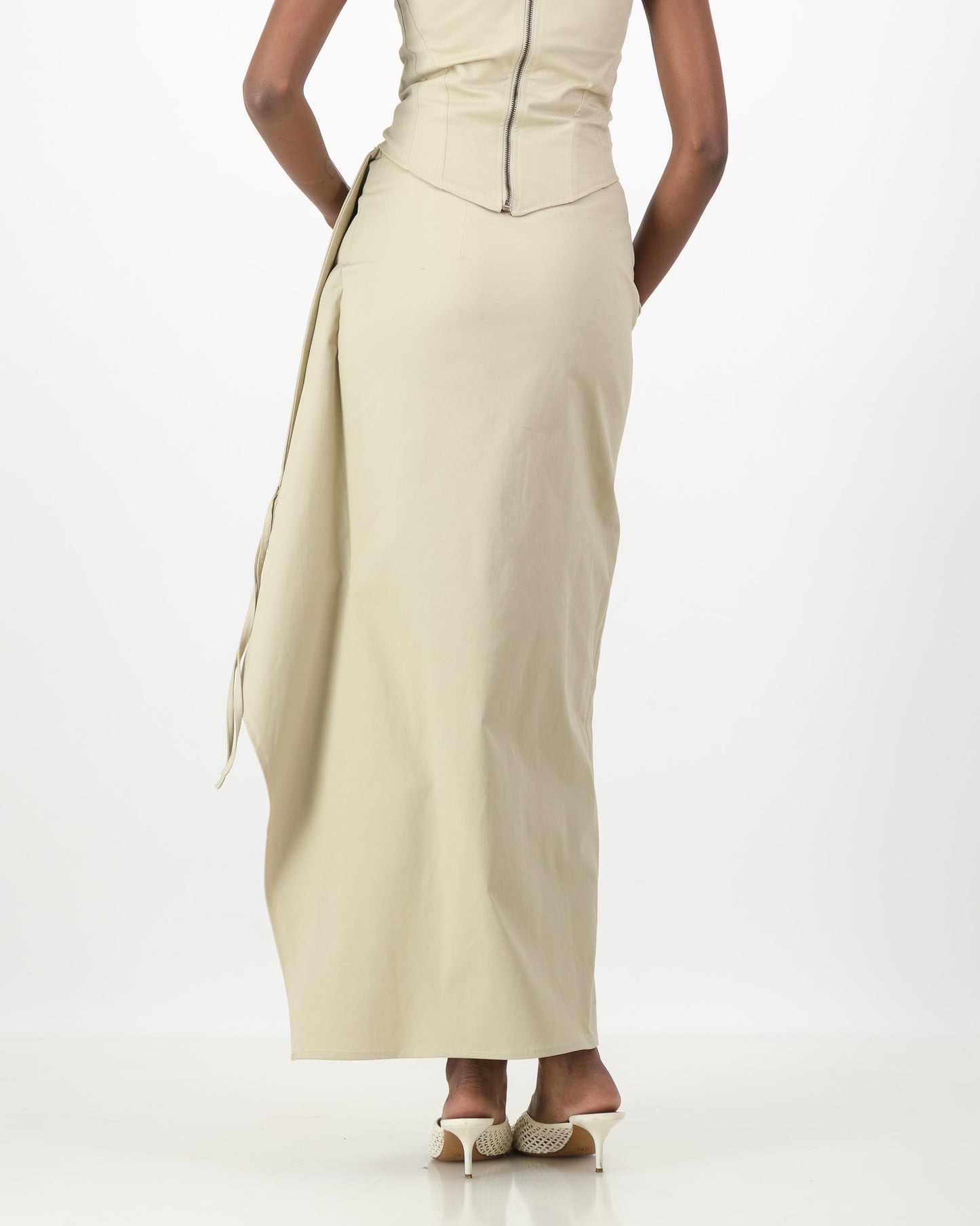 Noir Skirt - Stone