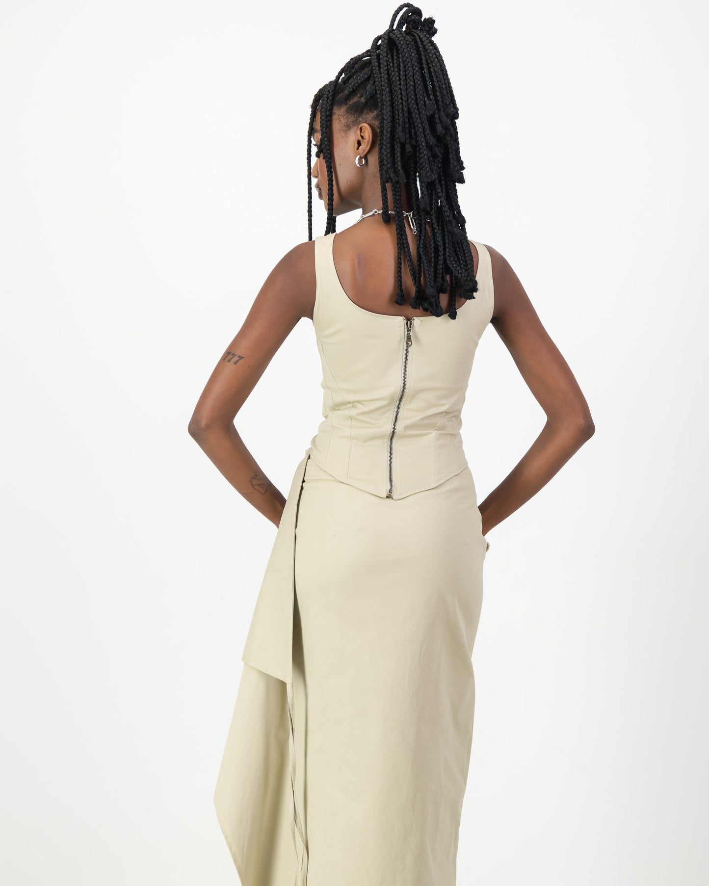 Noir Corset - Stone