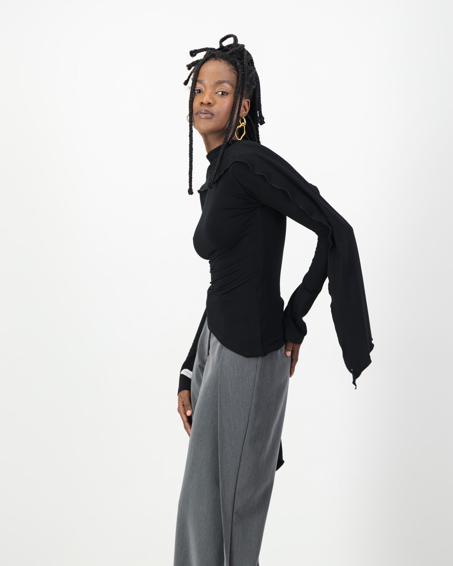 Verse Top - Black