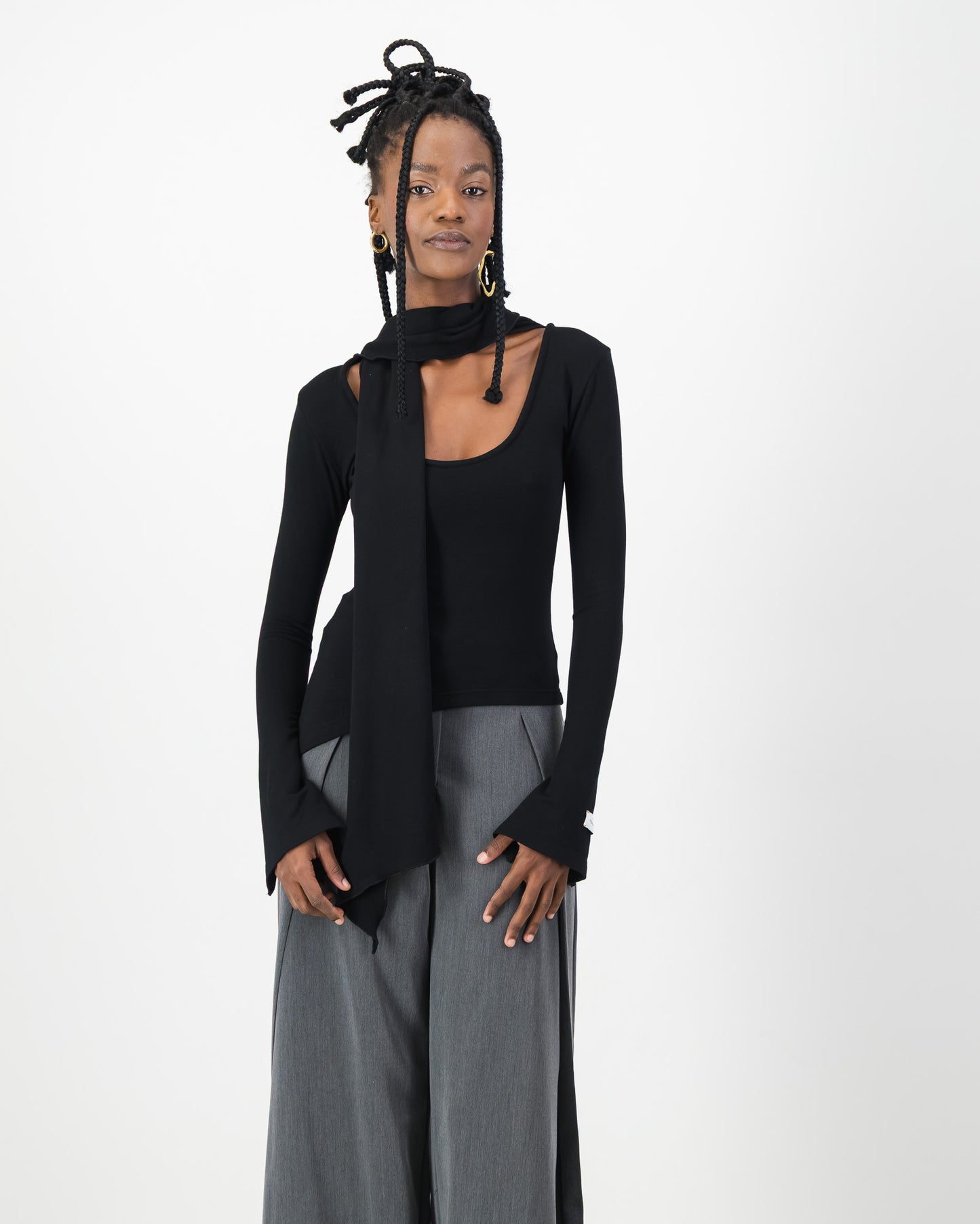 Verse Top - Black