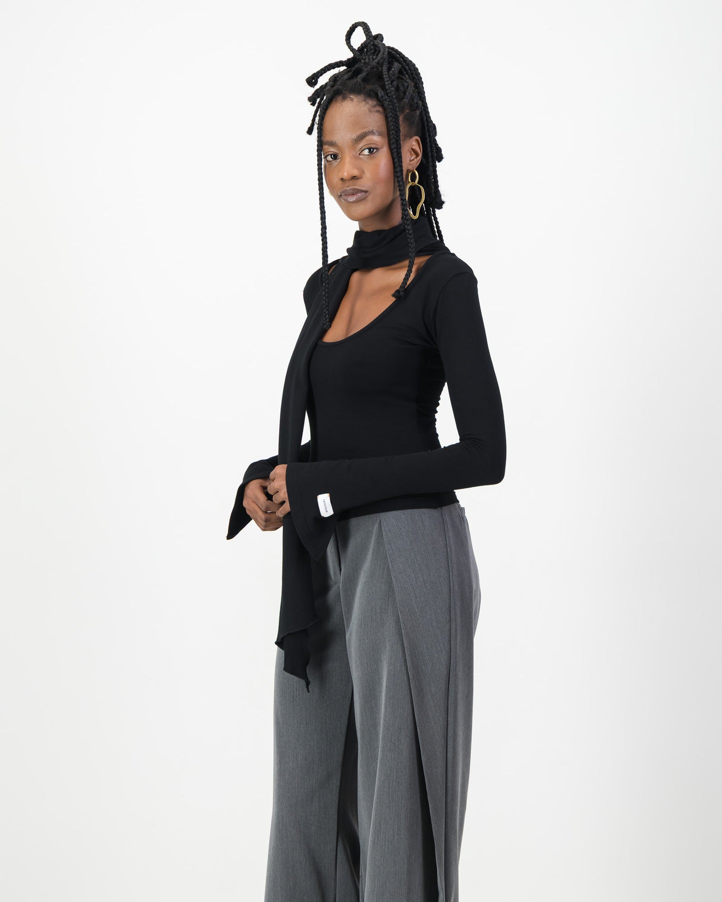 Verse Top - Black