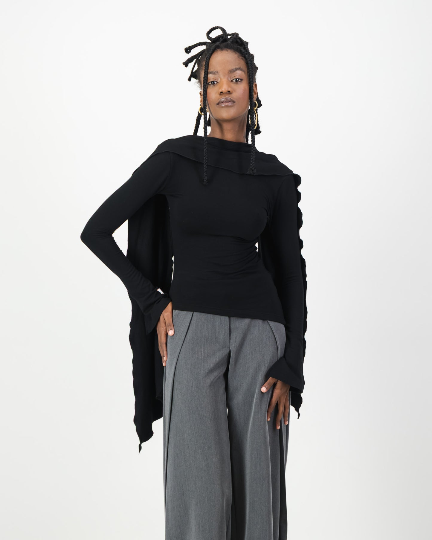 Verse Top - Black