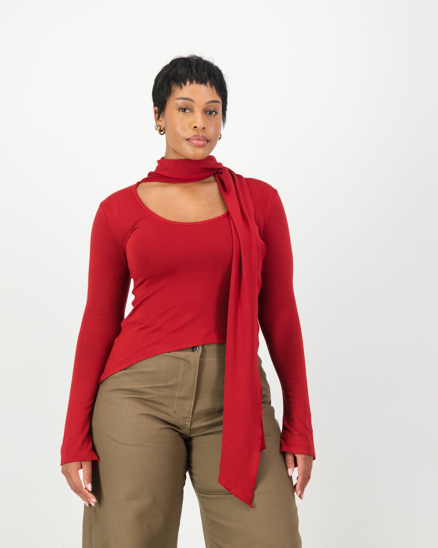 Verse Top - Red