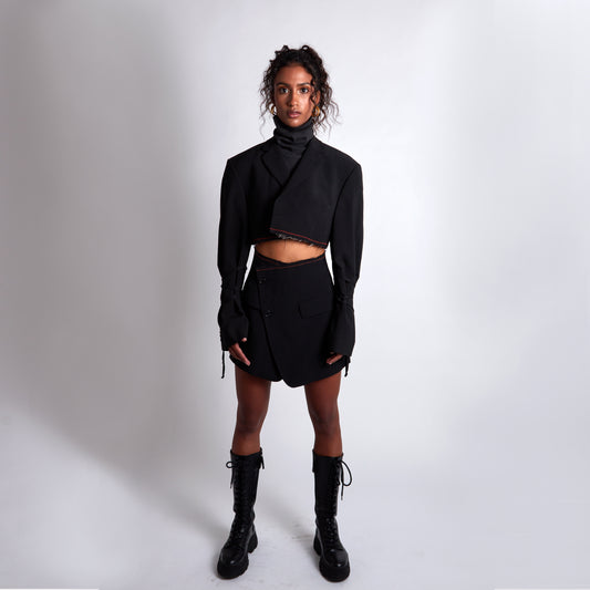 Equinox Suit Set - Black/Dark Grey