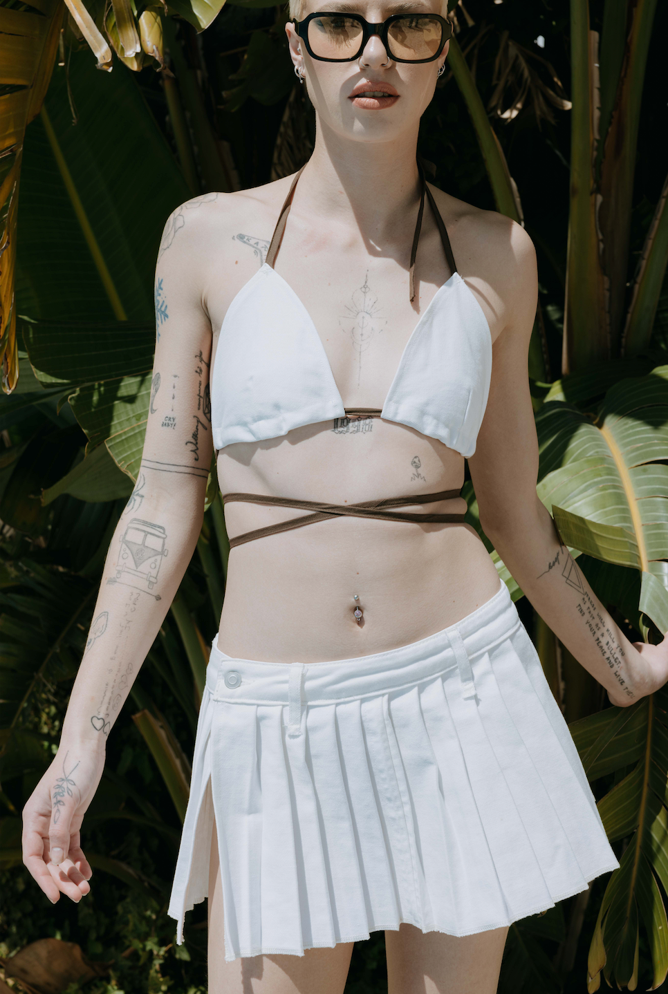 Micro Mini & Bikini Top (Set)