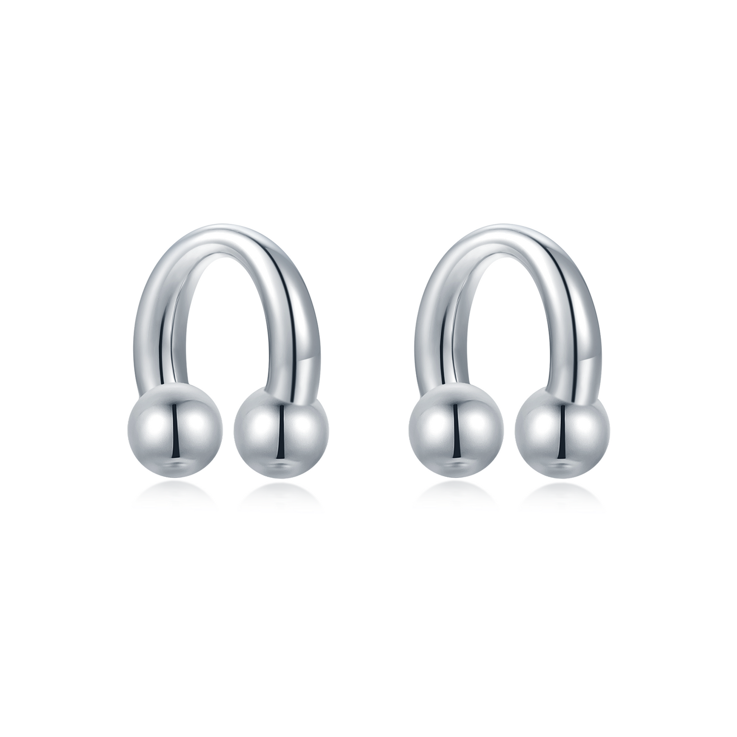 Large Bell Charm Set - Silver