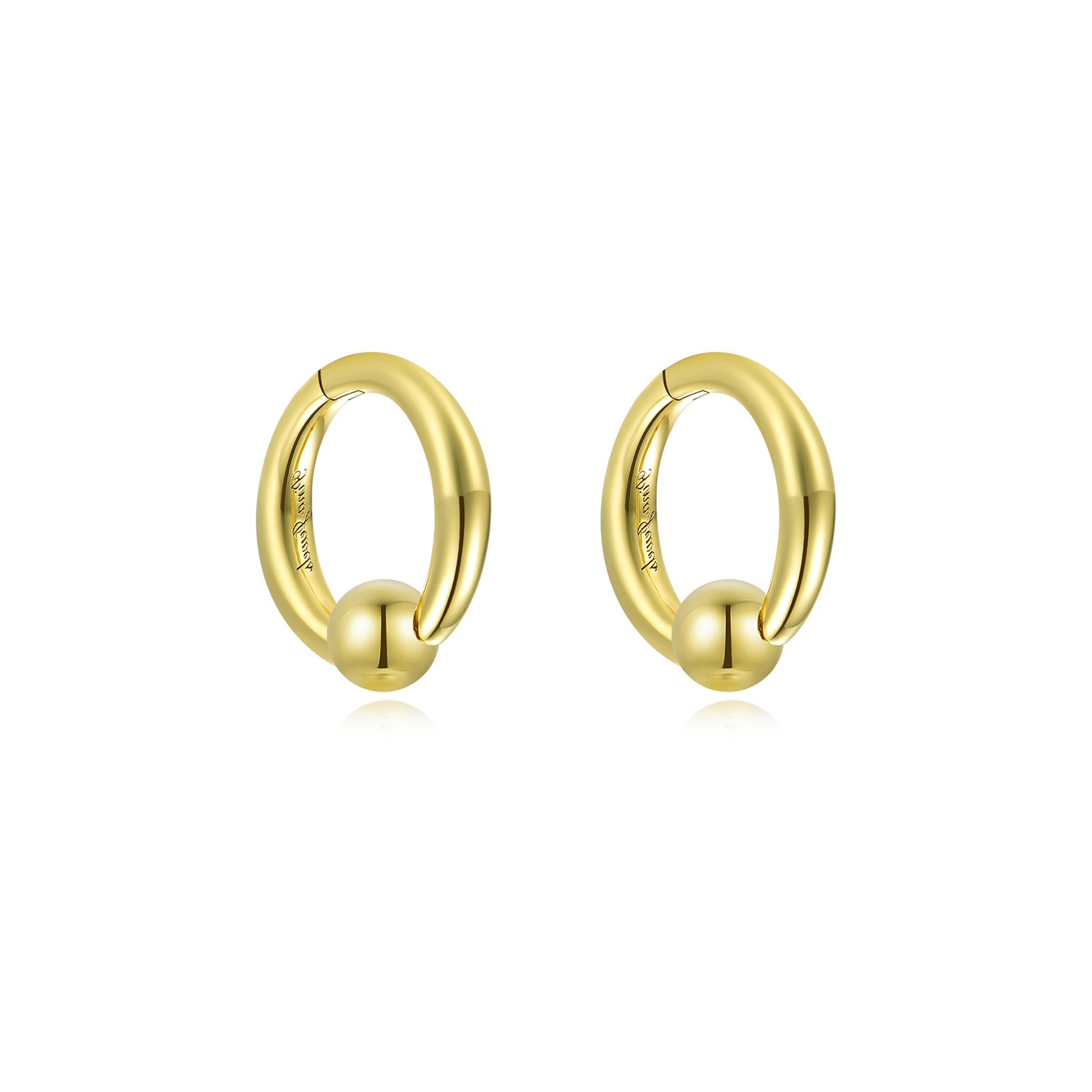 Mini Oval Charm Set - Gold