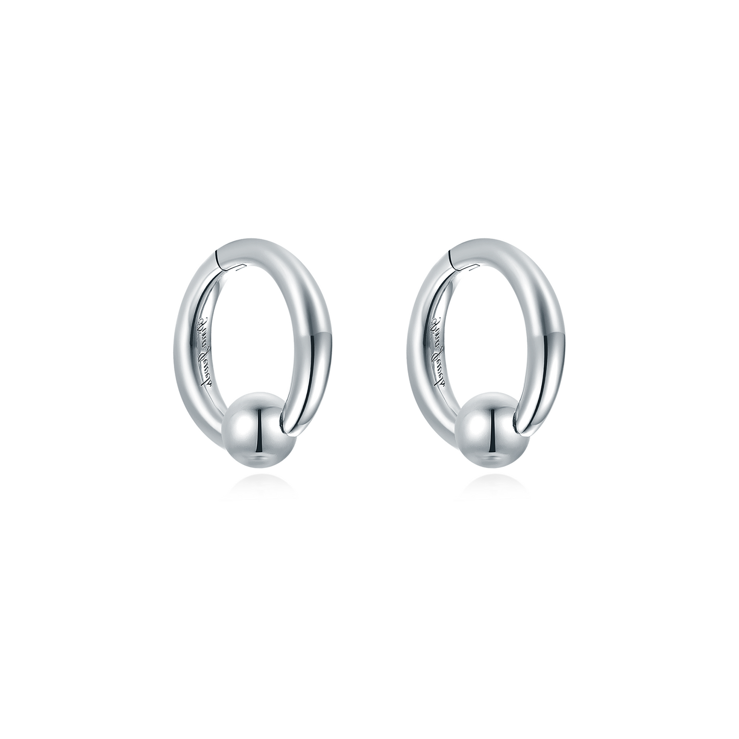 Mini Oval Charm Set - Silver