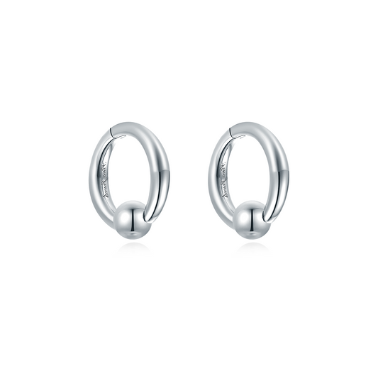 Mini Oval Charm Set - Silver