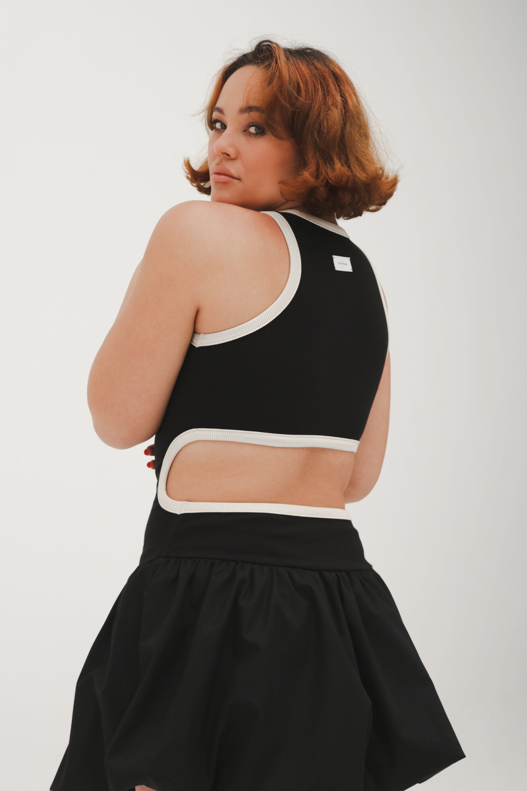 Fae Mini Dress - Pumpkin Skirt