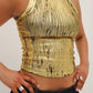 Gold Metallic Tank