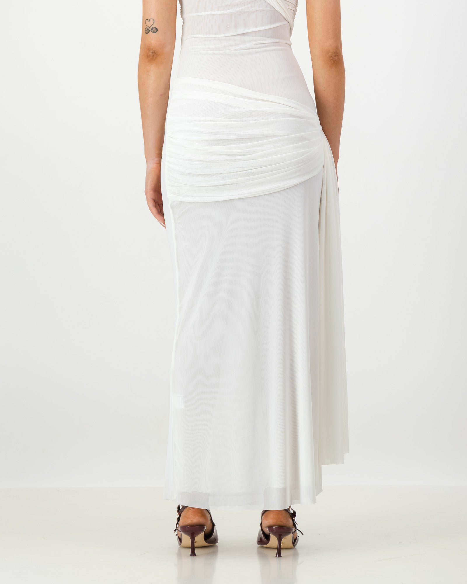 Iris Wrap Dress - Ivory
