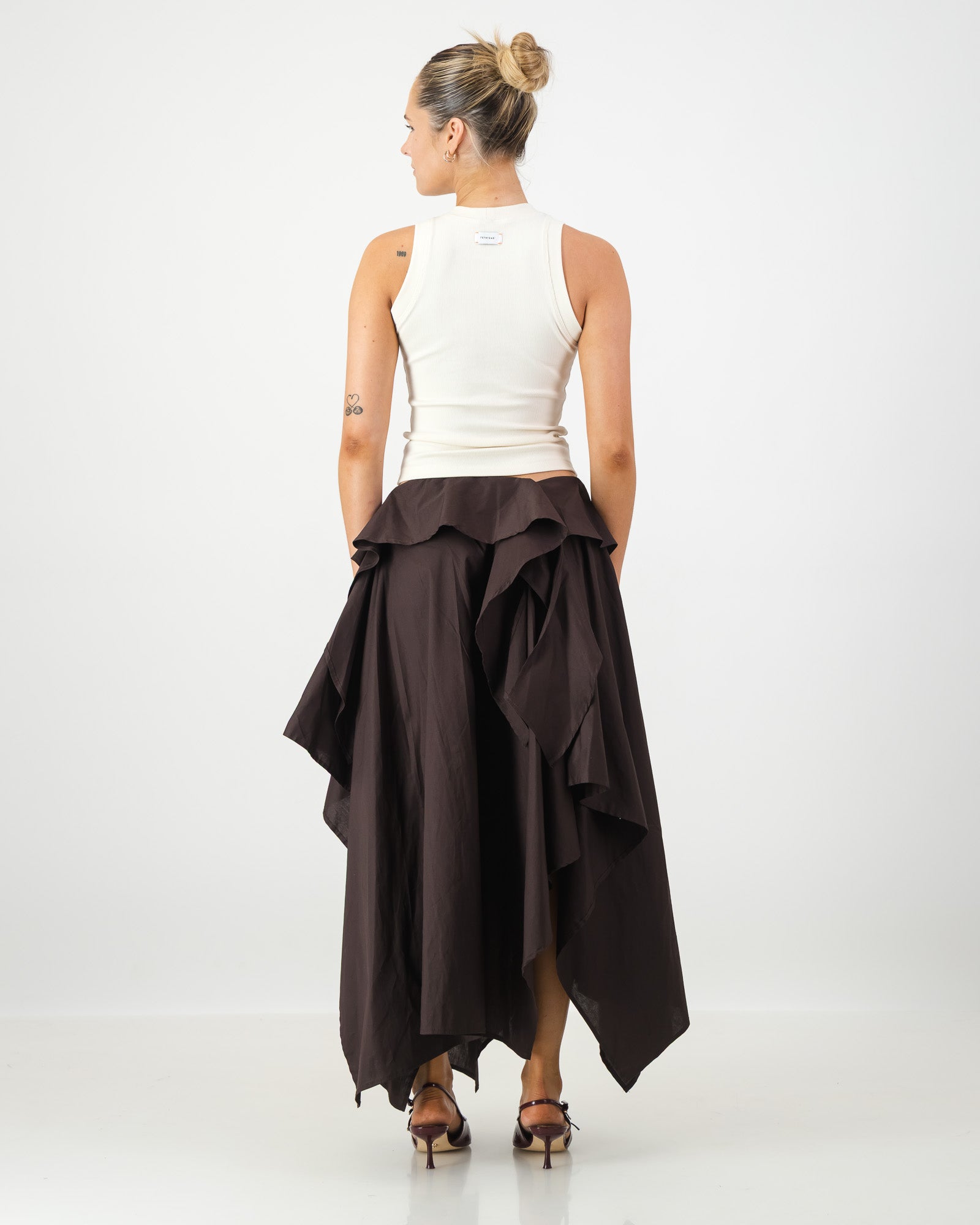 Maya Maxi Skirt - Chocolate