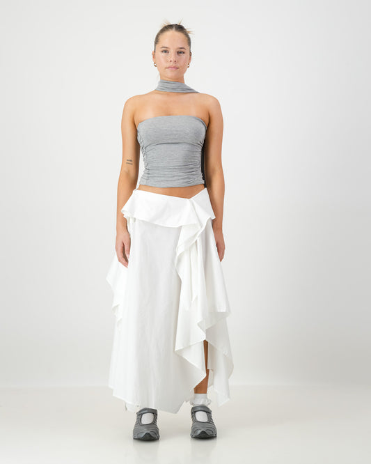 Maya Maxi Skirt - Ivory