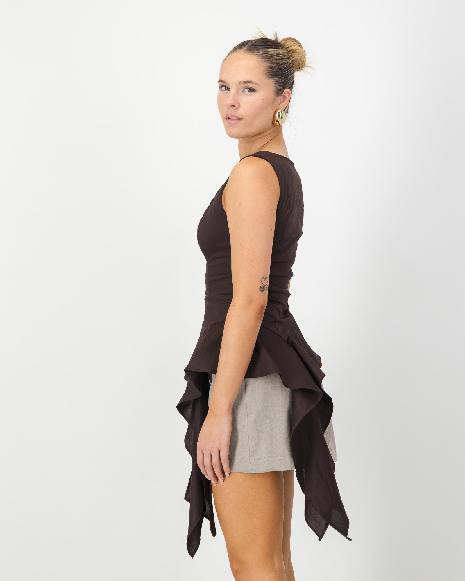 Maya Top - Chocolate