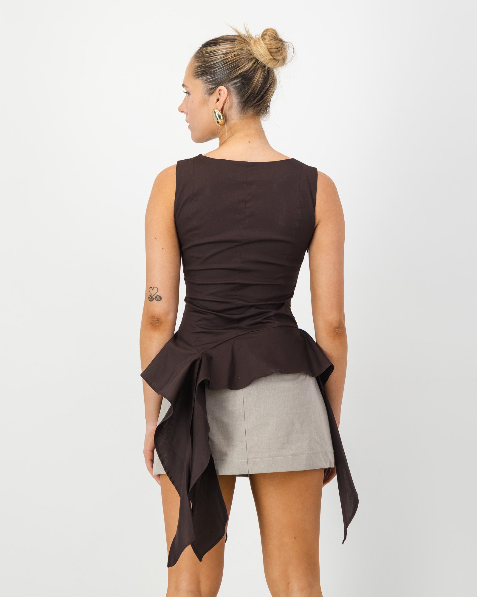 Maya Top - Chocolate