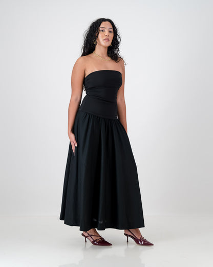 Serena Maxi Dress - Black