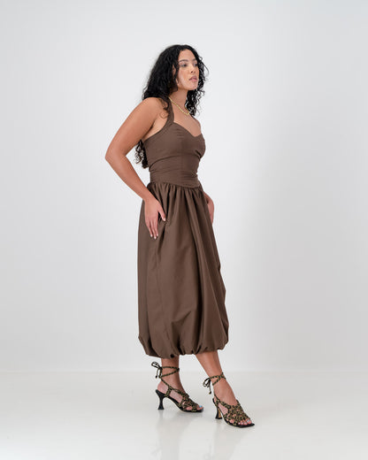 Cango Transformation Dress - Brown