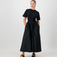 Contour Tee Dress - Black