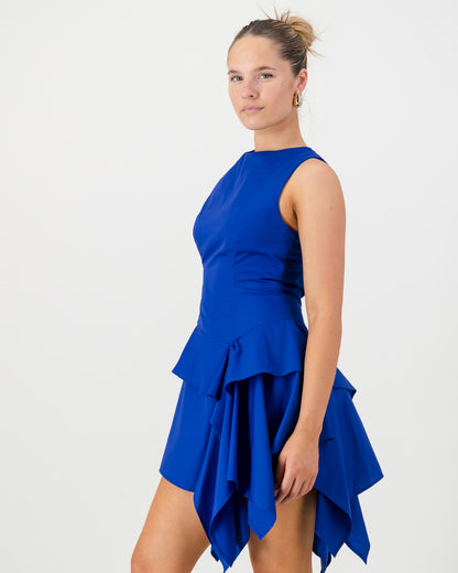 Maya Mini Dress - Royal Blue