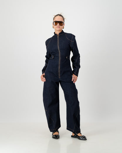 Tokyo Boiler Suit - Indigo