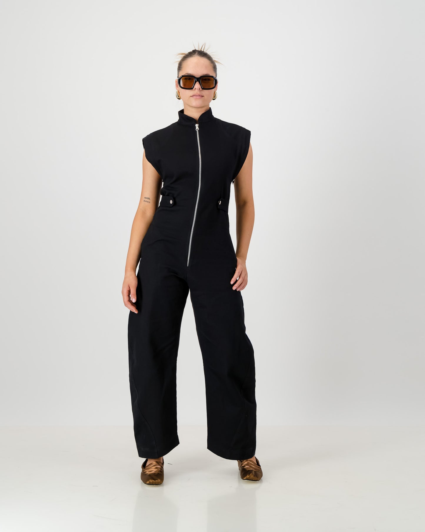 Tokyo Boiler Suit - Black