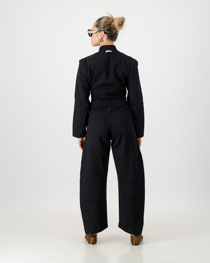 Tokyo Boiler Suit - Black