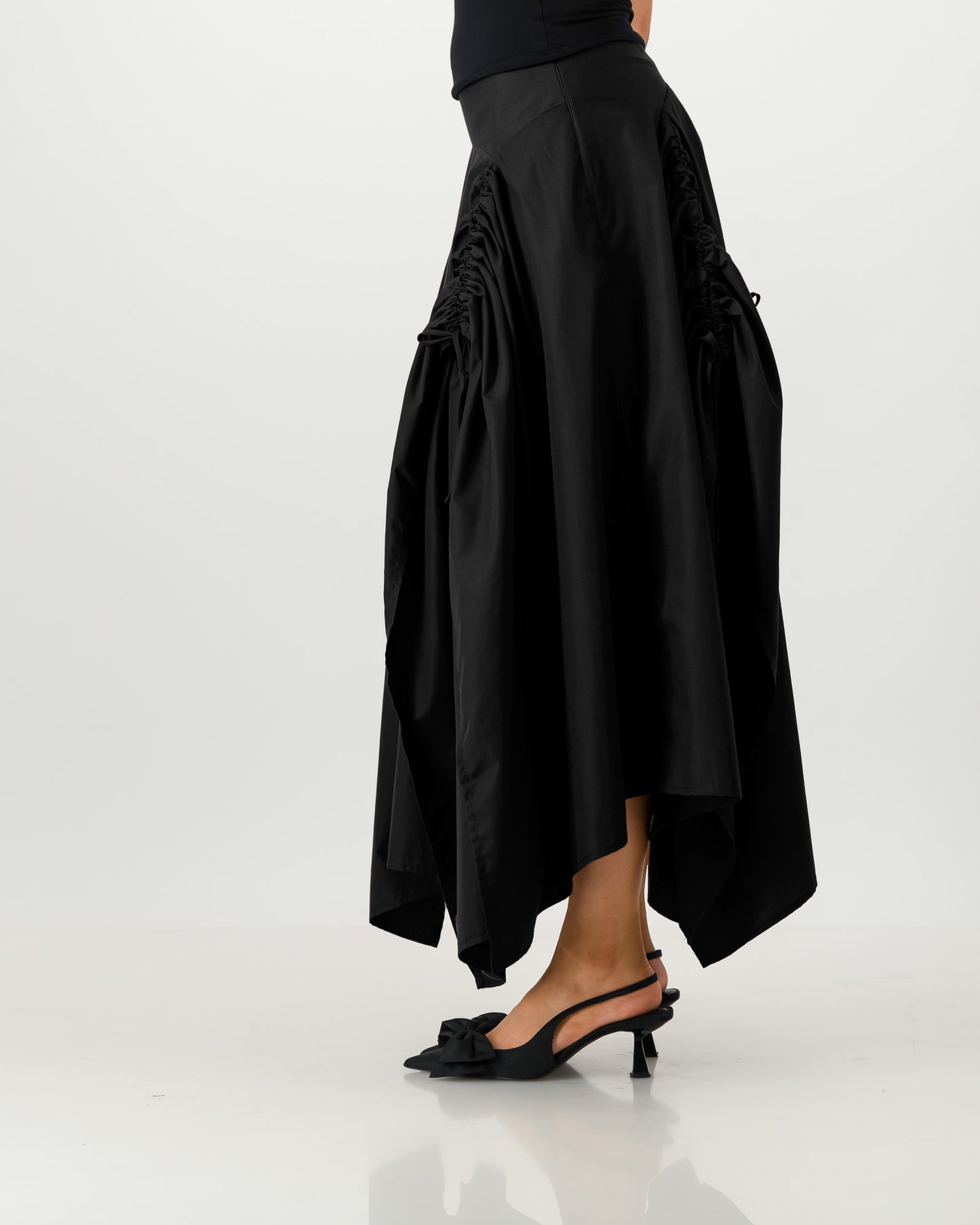 Gaia Maxi Skirt - Black