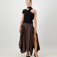 Gaia Maxi Skirt - Brown