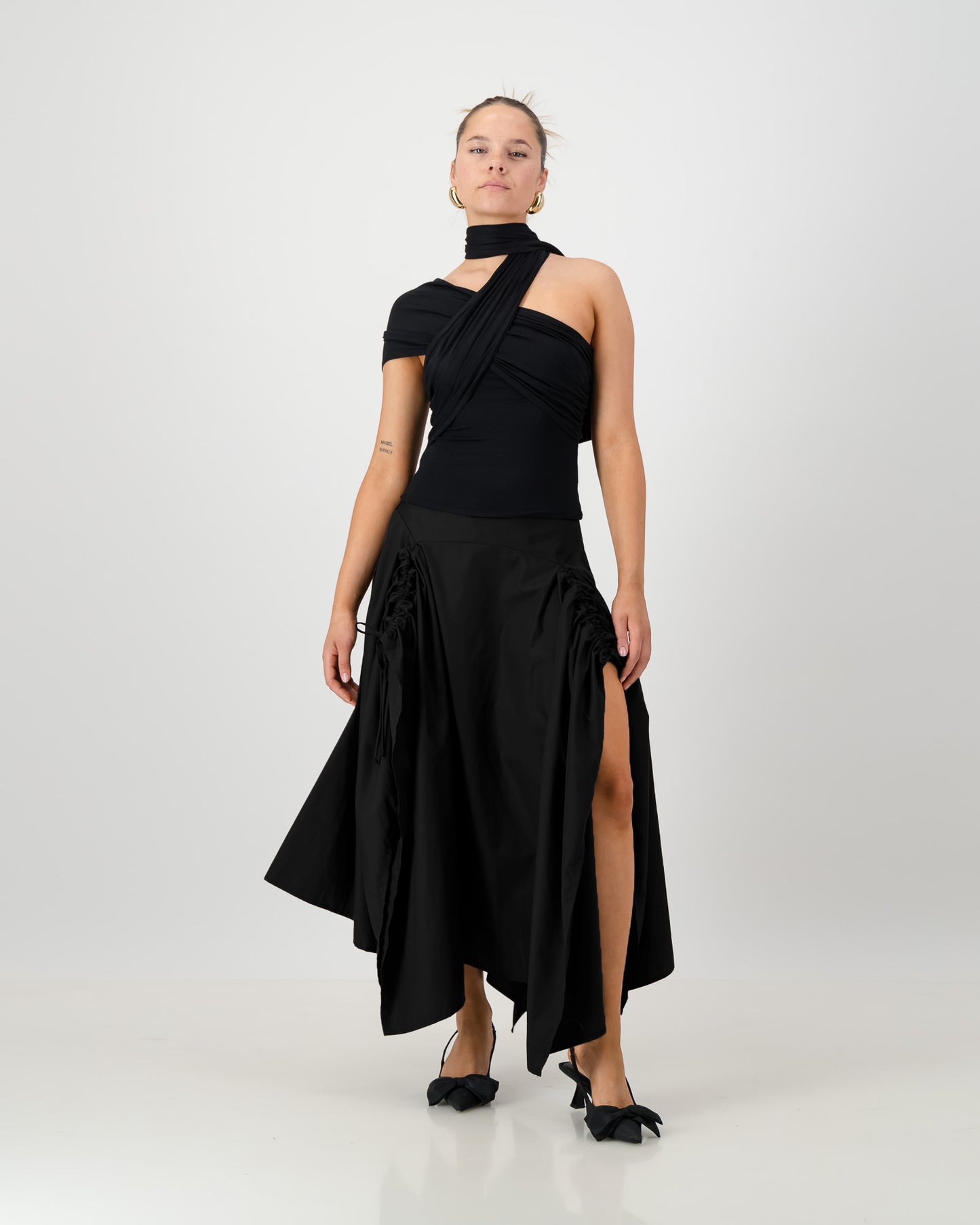 Gaia Maxi Skirt - Black