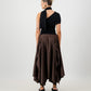Iris Wrap Top - Black