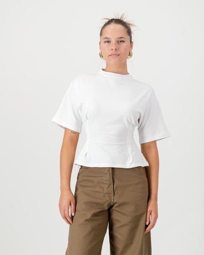 Contour Tee - White