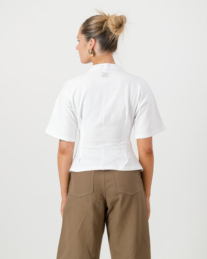 Contour Tee - White