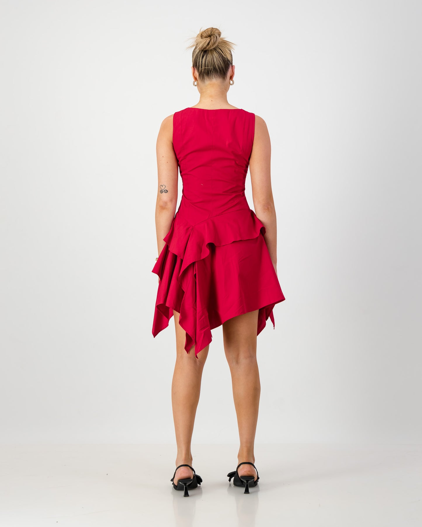 Maya Mini Dress - Ruby Red (Limited Edition)