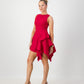 Maya Mini Dress - Ruby Red