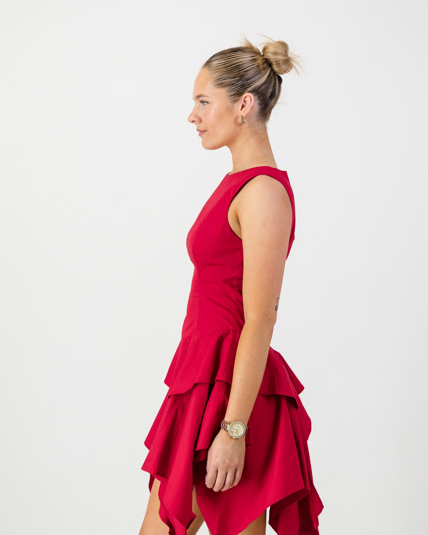 Maya Mini Dress - Ruby Red (Limited Edition)