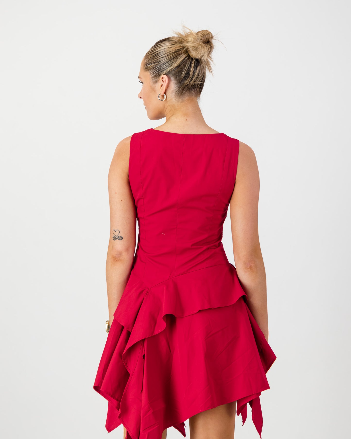 Maya Mini Dress - Ruby Red (Limited Edition)