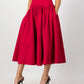 Gaia Midi Dress - Ruby Red (Limited Edition)