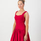 Gaia Midi Dress - Ruby Red (Limited Edition)