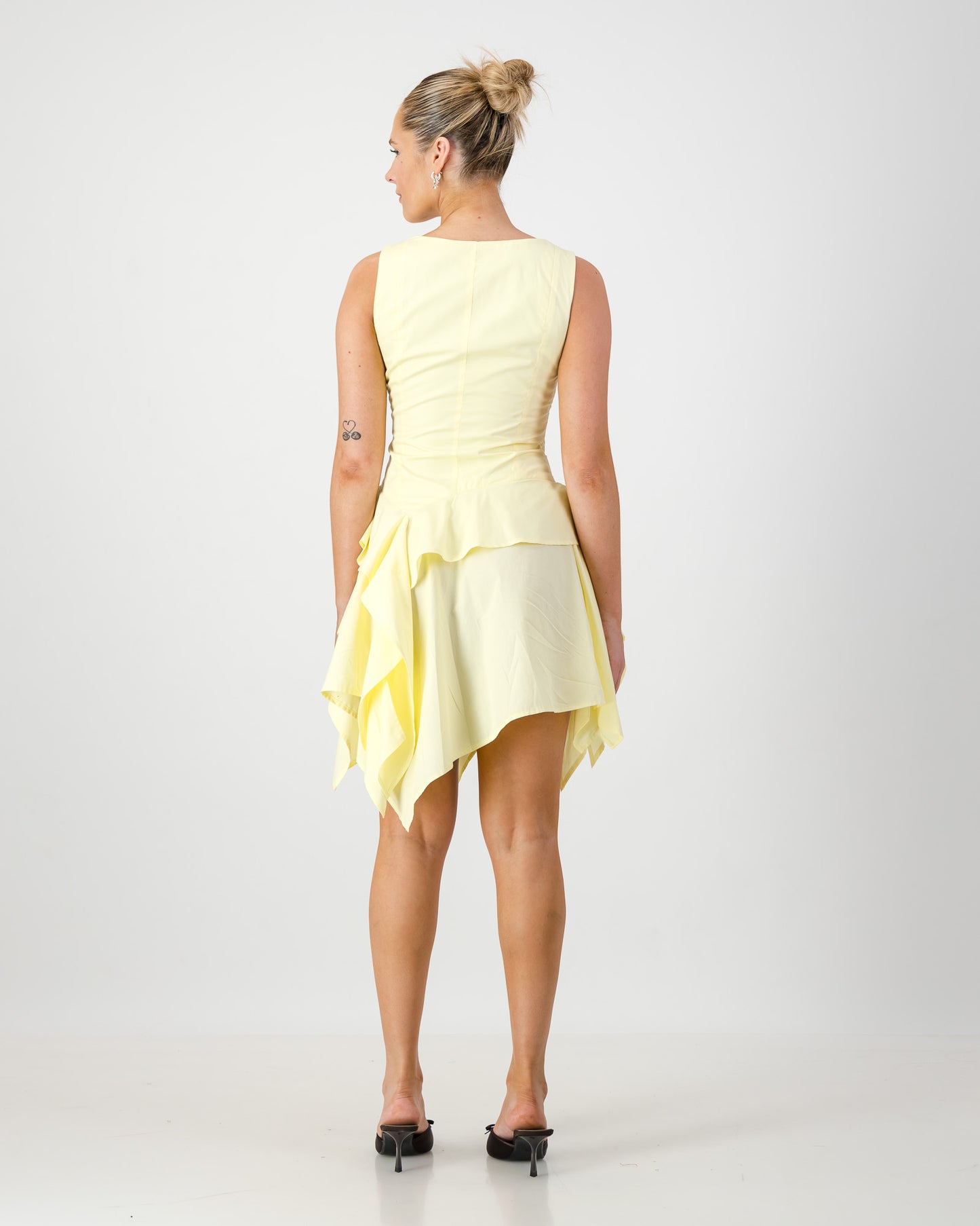 Maya Mini Dress - Butter Yellow (Limited Edition)