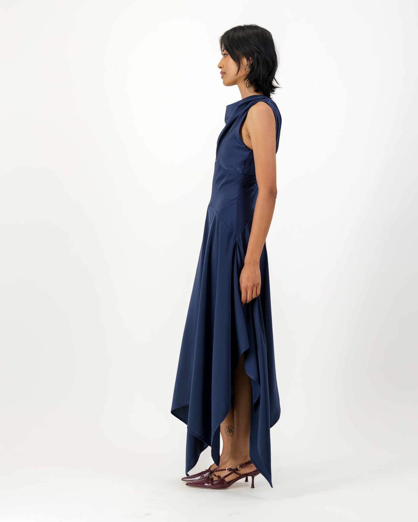 Thelma Dress - Navy