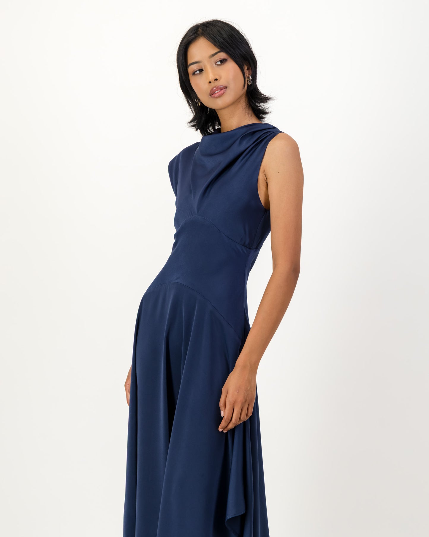 Thelma Dress - Navy