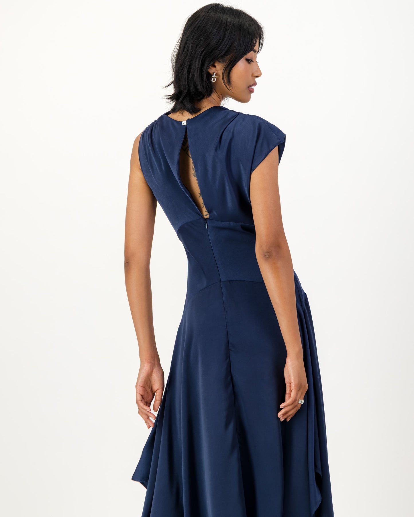 Thelma Dress - Navy