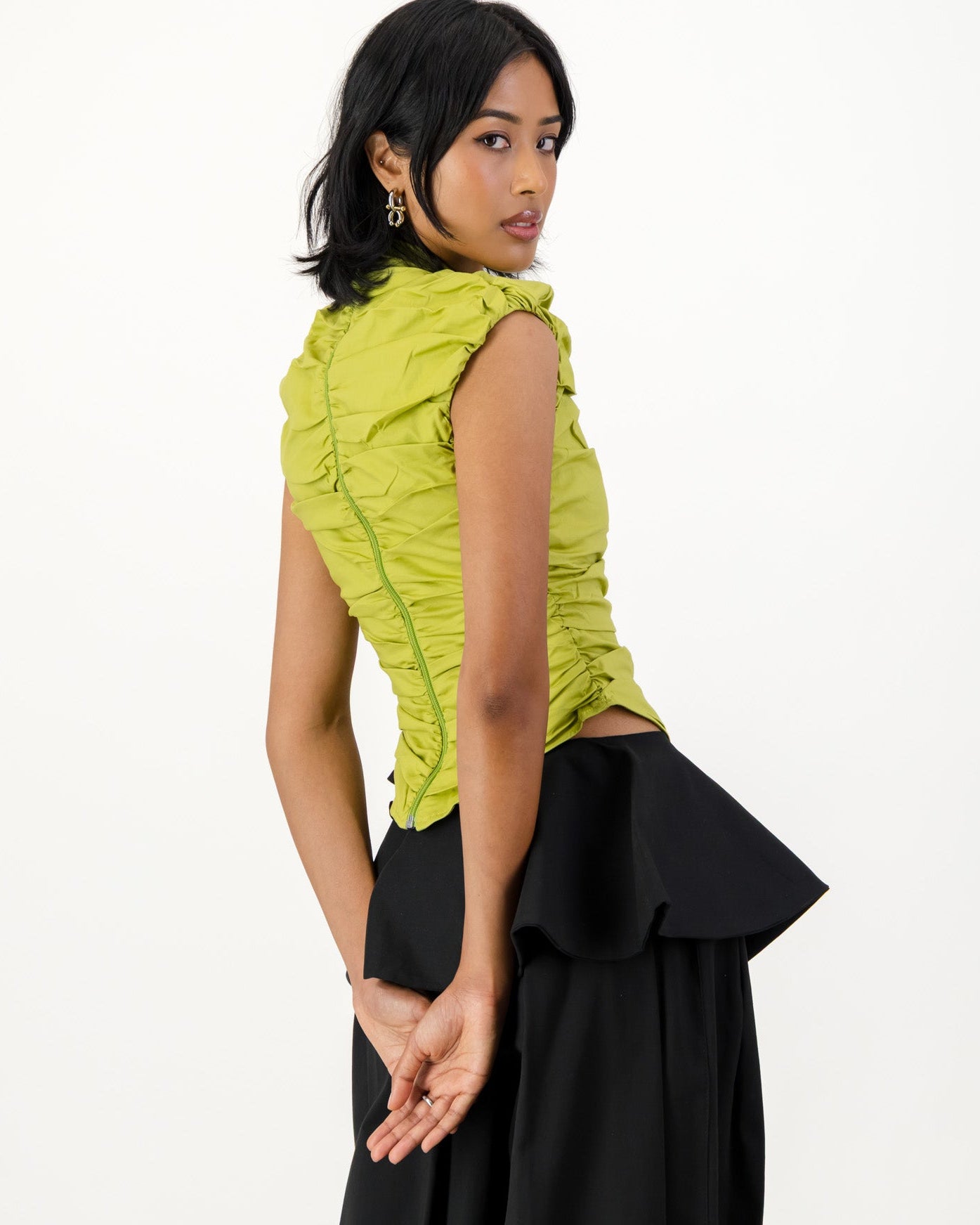 Rush Tush Top - Chartreuse
